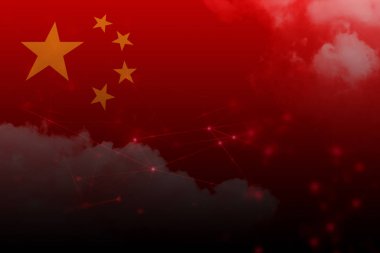 Wuhan Çin Ağı 'nda biyohardzard coronavirus krizi salgını verileri ile küresel fütüristik 3d resim arkaplanı