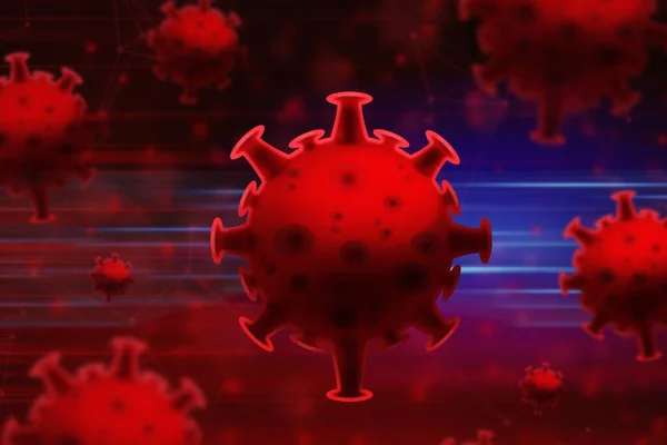 kan DNA 'sı covid-19 yapı koronavirüs krizi salgını biyolojik tehlike hücre hastalığı sendromu wuhan Çin' de arka planda 3 boyutlu resimleme, sağlıklı tıbbi konsept