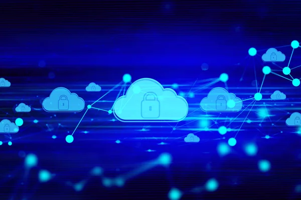 ai network social online internet, machine deep learning and data cloud storage digital grid futuristic, background 3d illustration rendering
