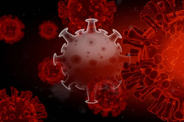 Adn Sangre Del Ncov Covid Estructura Coronavirus Crisis Brote Pandemia —  Fotos de Stock