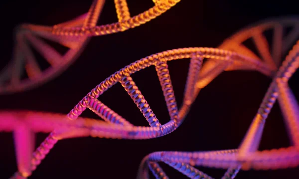 Gesundes Medizinisches Forschungskonzept Wissenschaftliches Labor Menschliche Gene Genom Dna Blut — Stockfoto