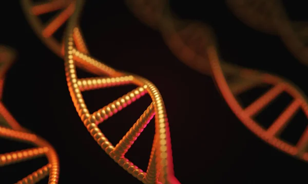 Conceito Pesquisa Médica Saudável Laboratório Ciência Genoma Genes Humanos Estrutura — Fotografia de Stock