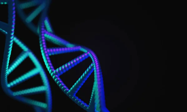 Zdrowa Koncepcja Badań Medycznych Laboratorium Naukowe Genom Ludzki Dna Podwójna — Zdjęcie stockowe