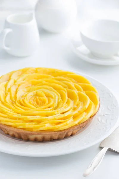 Deliciosa tarta de mango — Foto de Stock