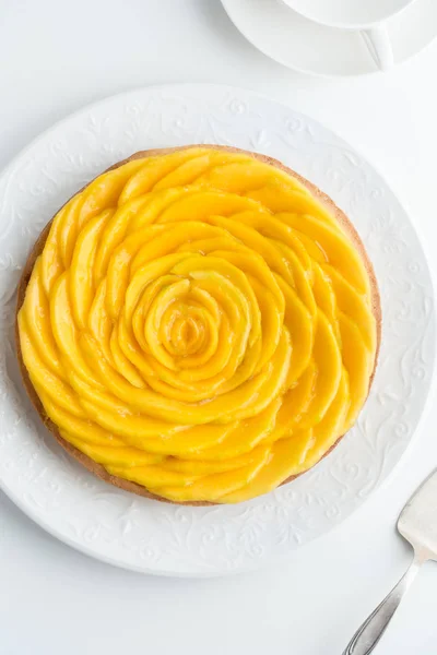 Deliciosa tarta de mango — Foto de Stock