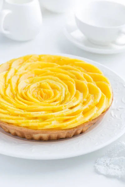 Deliciosa tarta de mango — Foto de Stock