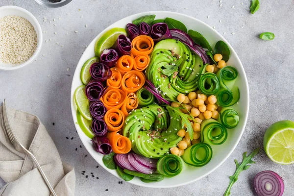Tazón de almuerzo vegano saludable —  Fotos de Stock