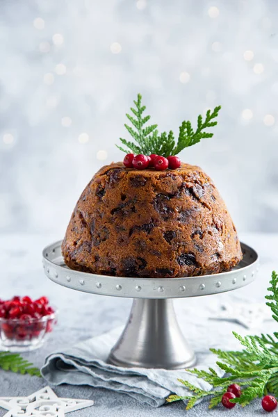 Pudding de Noël traditionnel — Photo