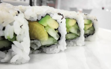 Vegan maki rulo
