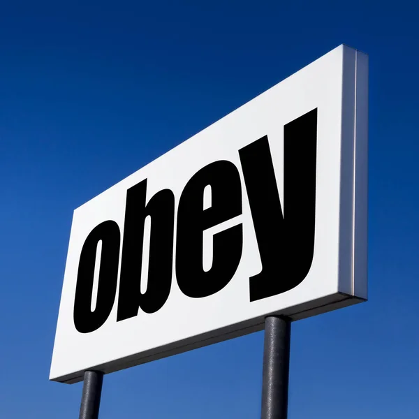 Ordre à OBEY — Photo