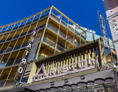 Ariston Sanremo İtalyan turist City site Tiyatrosu