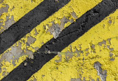 Grunge çapraz uyarı şerit