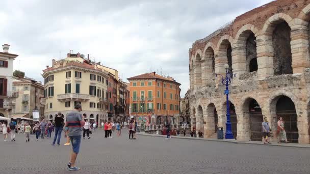 Piazza Bra en Verona Videoclip