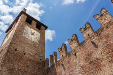 Castelvecchio'yu Verona ayrıntılarını