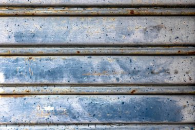 Mavi metal sayfa arka planı