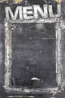Grungy Restoran Menü şablonu