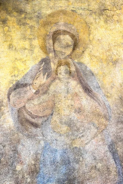 Bienheureuse Vierge Marie avec bébé Jésus — Photo