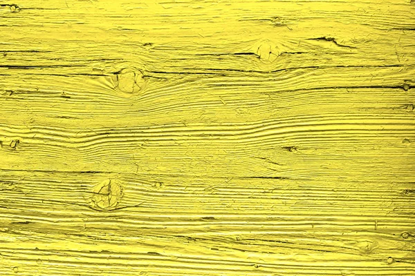 黄色の木目テクスチャ背景 — ストック写真