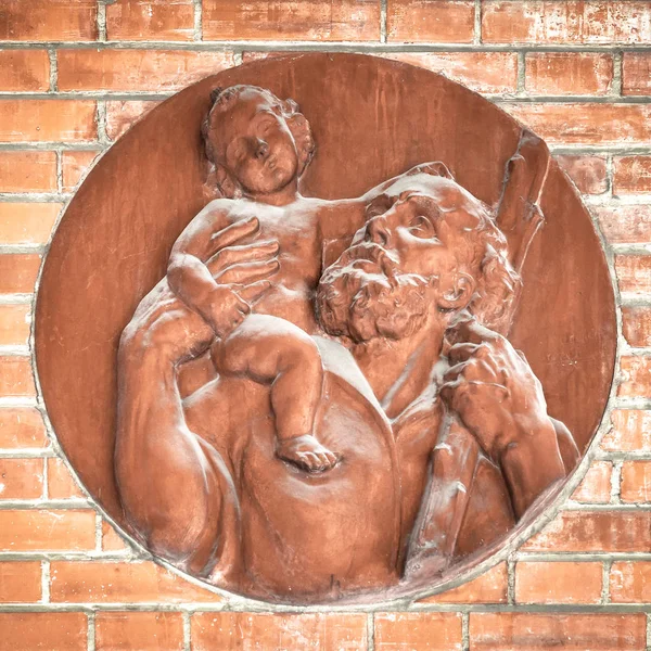 İsa ve St Joseph simgesi