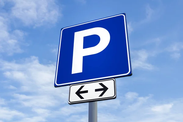 Parkering signal — Stockfoto