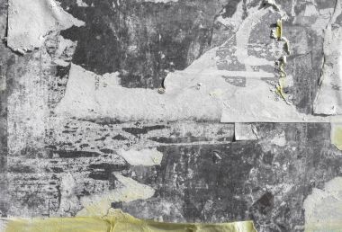 Eski kentsel Billboard 