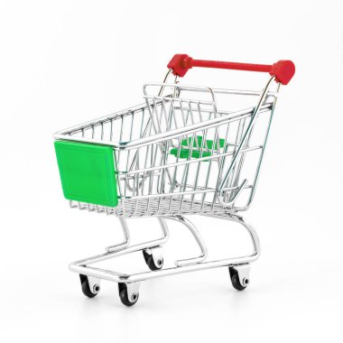 küçük metal alışveriş sepeti 