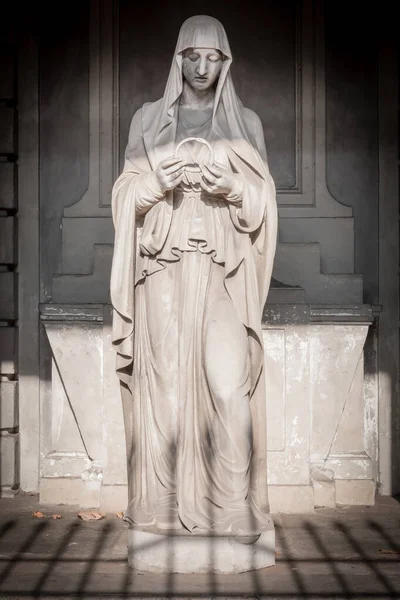 Standbeeld van Maagd Maria — Stockfoto