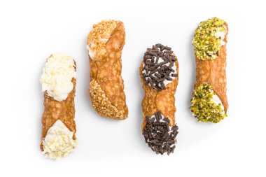 Geleneksel Sicilya canoli