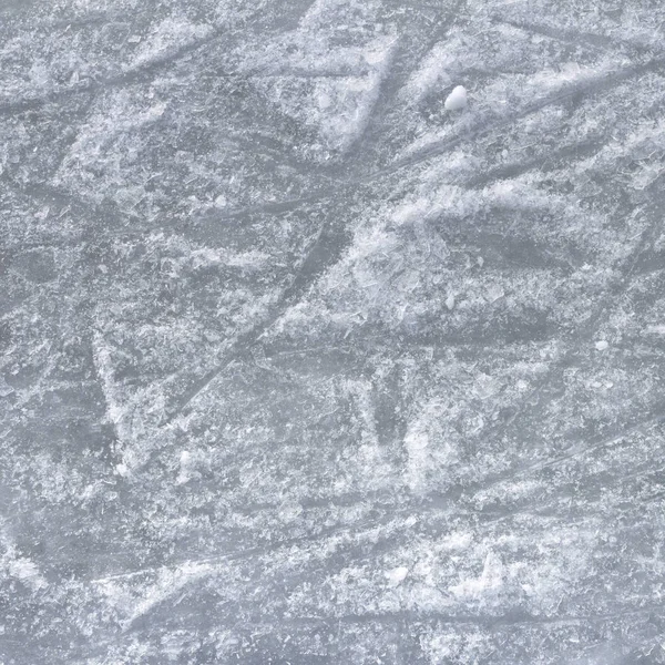 Close-up van het witte ijs oppervlak — Stockfoto