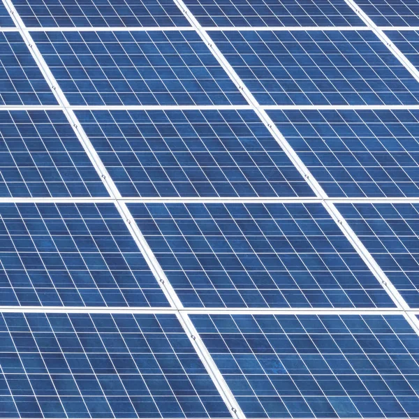 Paneles Solares Para Energía Limpia Ideal Para Conceptos Texturas —  Fotos de Stock