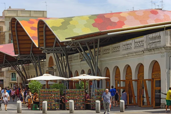 Santa caterina markt — Stockfoto