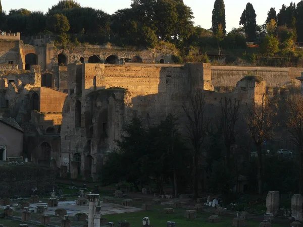 Basilica Julia in the Imperial Forums of Rome — Stock Photo, Image