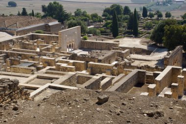 Kalıntılar şehir Medine Azahara