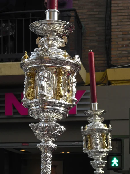 Lanterns in the Holy Week in Seville — Stock Photo, Image