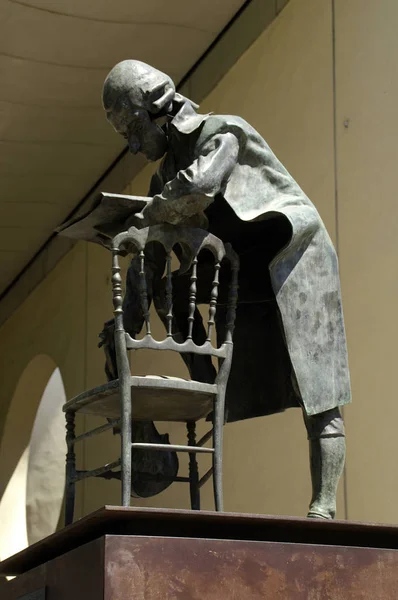 Scultura Mozart a Siviglia — Foto Stock