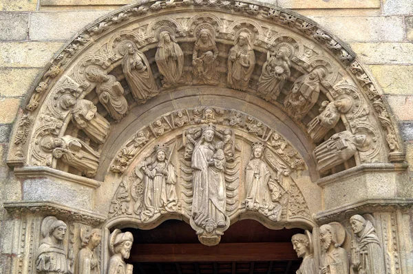 Arco de entrada al Pazo de Fonseca — Foto de Stock