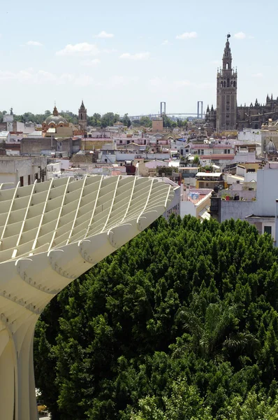 Square of Encarnacion in Seville — Stock Photo, Image