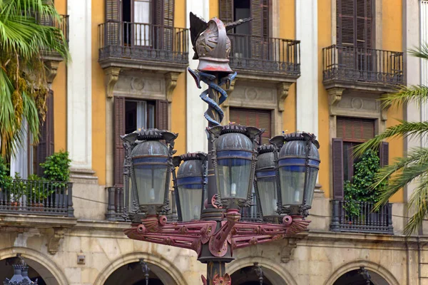 Plaza real i barcelona — Stockfoto