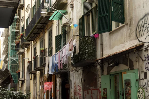 Napoli içinde İspanyol çeyrek — Stok fotoğraf