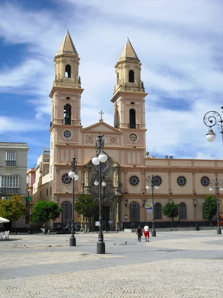 Iglesia de San Antonio en Cádiz — Foto de Stock