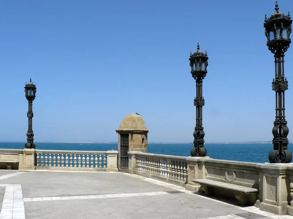 Garita del parque Genoves — Foto de Stock