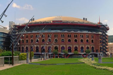 Barcelona (İspanya). Arenas alışveriş merkezinde Barselona Barselona şehrinin (Las Arenas eski Arena)
