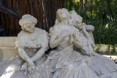 Glorieta de Becquer Maria Luisa park 