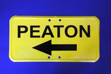 Yaya yolu göstergesi