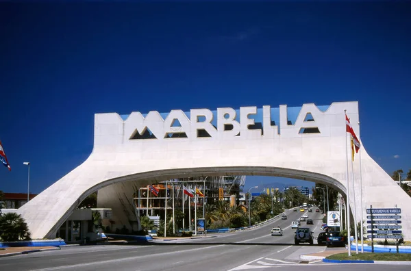 Marbella Espagne Vue Diurne Marbella Arch — Photo