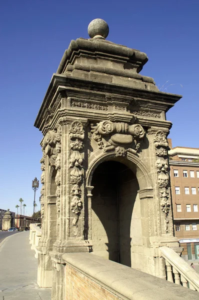 Garita of the bridge of San Bernardo — Stock Photo, Image