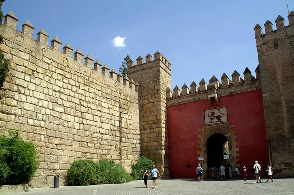 Reales Alcázares de Sevilla — Foto de Stock
