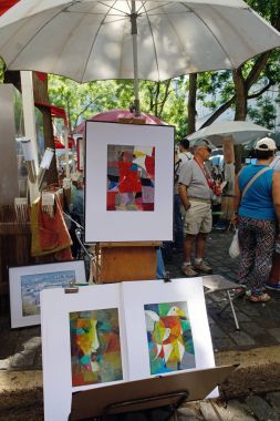 Montmartre Paris şehri 