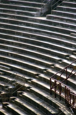 Verona (İtalya). El bombası Roman amphitheater Verona Arena