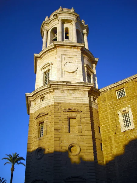 Cadiz Spain West Tower Cathedral Cadiz — Stock Photo, Image